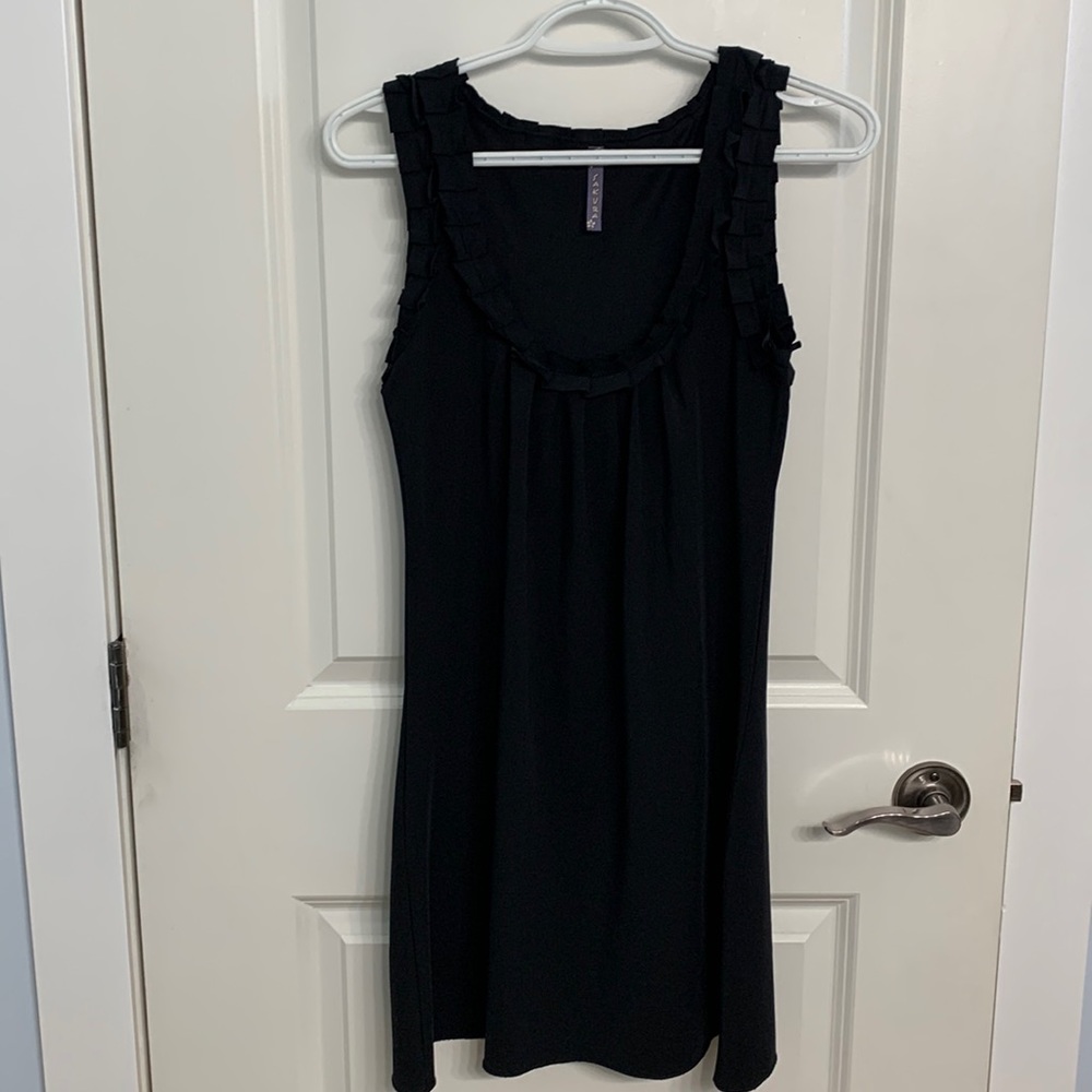 Black cocktail dress